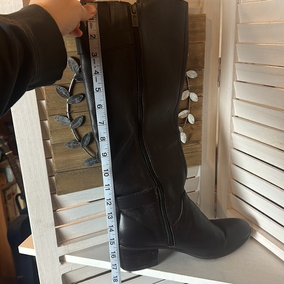 Isola Heeled Boots Dark Brown - Picture 9 of 10